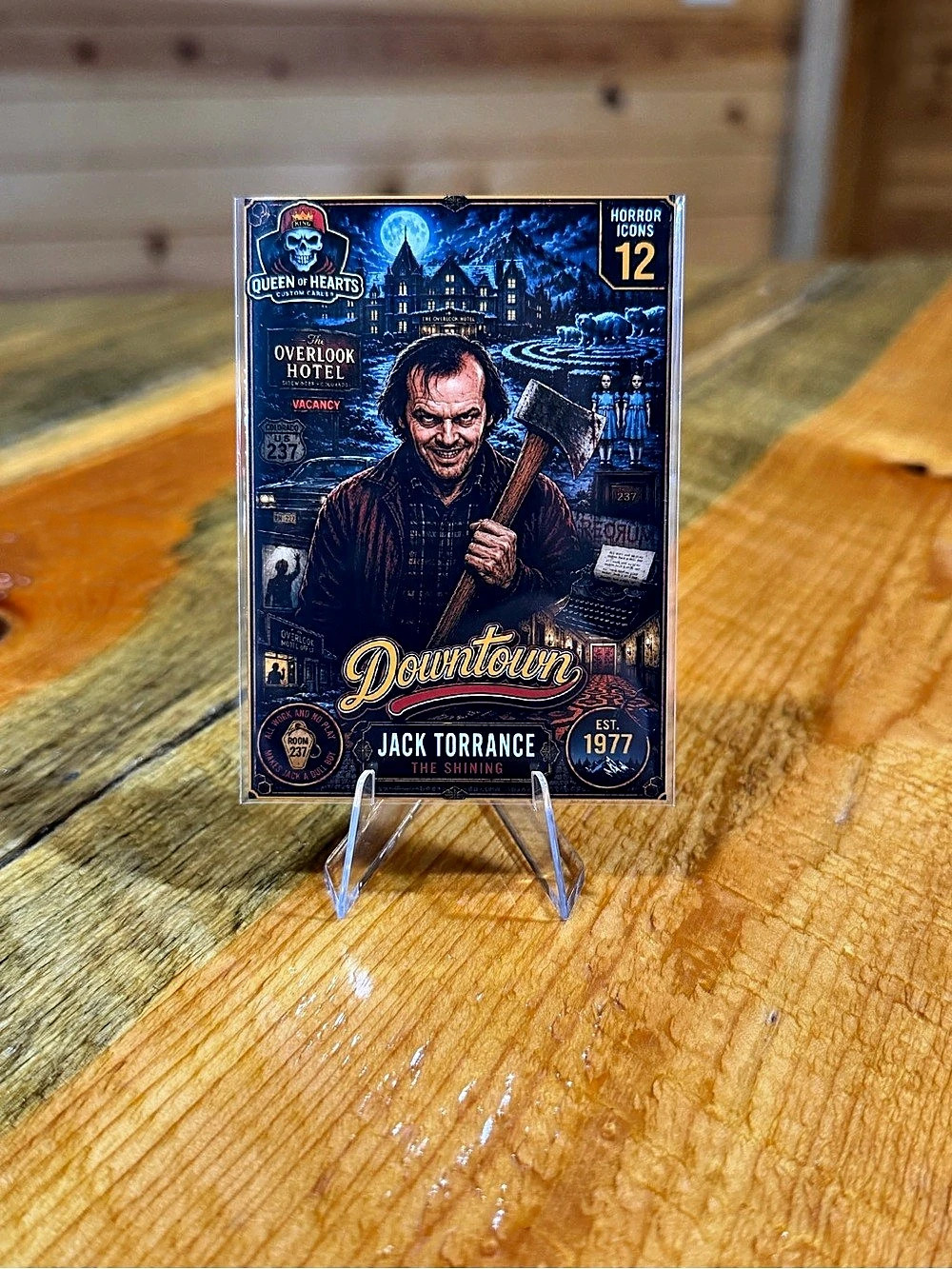 Jack Torrence The Shining Custom Horror Card